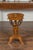 Biedermeier Period 1840s Austrian Walnut Guéridon with Star Inlay and Foliage For Sale - Image 11 of 11