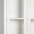 19th-Century French White Painted Oak Bookcase Display Cabinet With Glass Doors For Sale - Image 9 of 14