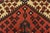 Textile Hamedan Rug 4’1” X 6’4” Red Wool Vintage Tribal Hand-Knotted Carpet For Sale - Image 7 of 12