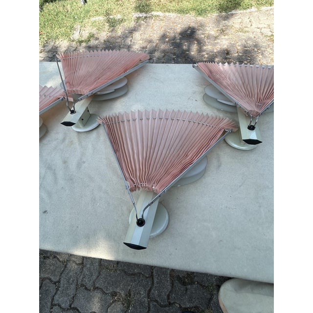 Flos Quattro Butterfly Wall Lights by Afra & Tobia Scarpa for Flos, 1970s, Set of 4 For Sale - Image 4 of 10