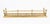 This is a superb Victorian brass fireplace fender/guard, circa 1860. The fender has a moulded fixed base with turned...