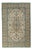 Kashan Hand-Knotted Oriental Rug with Cork Wool & Classic Medallion Design For Sale