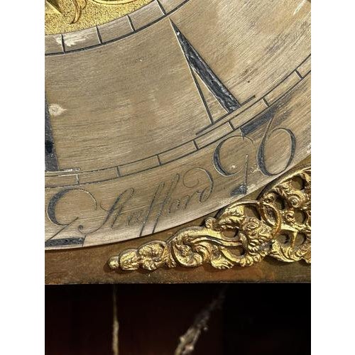Metal Eight-Day Longcase Clock from Stevenson of Stafford For Sale - Image 7 of 15