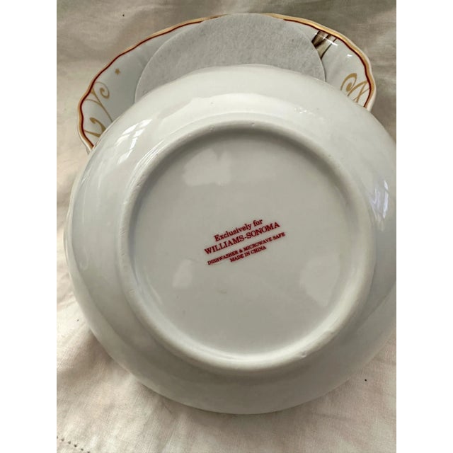 Williams-Sonoma Williams-Sonoma Twas the Night Before Christmas Salad Bowls-Set of 4 For Sale - Image 4 of 4