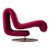 Pierre Paulin Style 1960's Swivel Lounge Chair For Sale