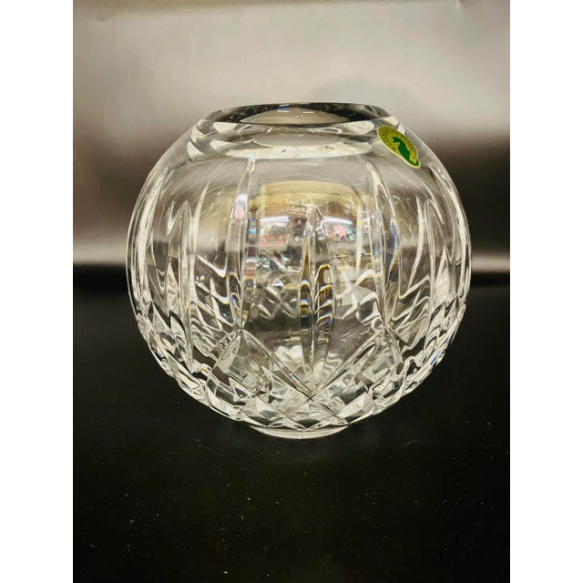 Traditional Late 20th Century Waterford Lismore Rose Bowl/Vase For Sale - Image 3 of 13