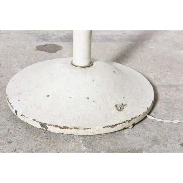 Metal French Art Deco Floor Lamp, 1930s For Sale - Image 7 of 8