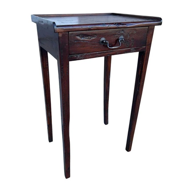 Furniture Classics Mahogany Accent Table For Sale - Image 10 of 10