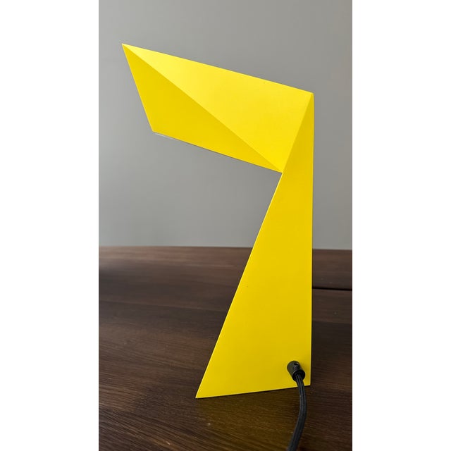 Origami Lacquered Table Lamp by Francois Champsaur, 2015 For Sale - Image 4 of 14