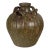 18th Century French Pottery Walnut Oil Jug From Perigord For Sale