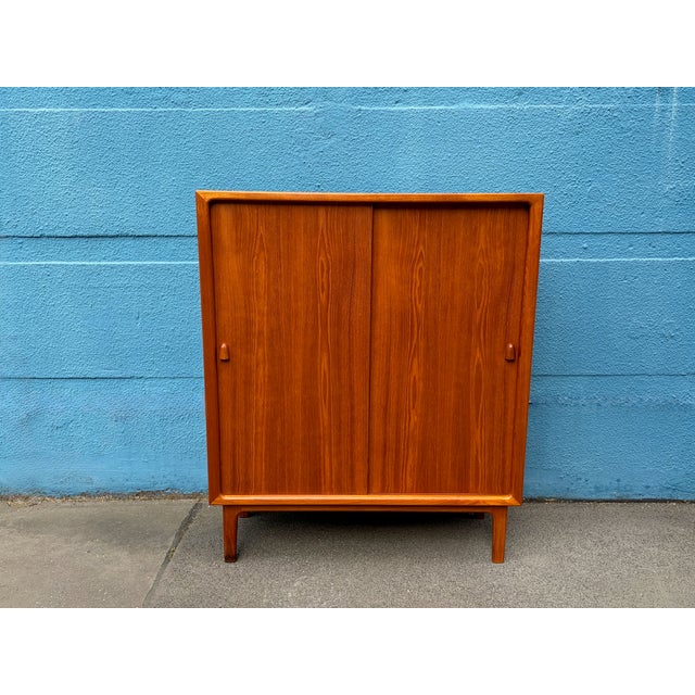 Mid-Century Highboard, Denmark, 1960s For Sale - Image 4 of 18