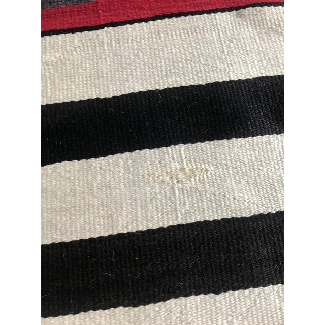 Antique Navajo Chief Blanket Third Phase Revival For Sale - Image 14 of 17