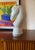 White lacquered resin chess horse sculpture Italy 1970s H 50 cm x 25 x 20 cm Conditions: excellent