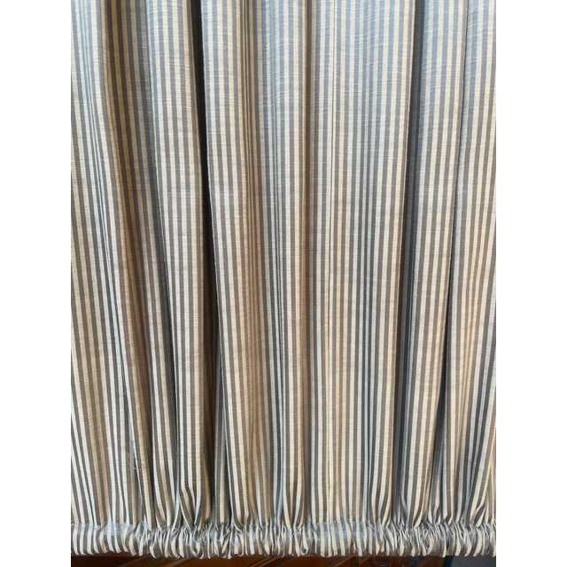 1990s Custom Mill House English Burl Walnut Architectural Breakfront For Sale - Image 11 of 12