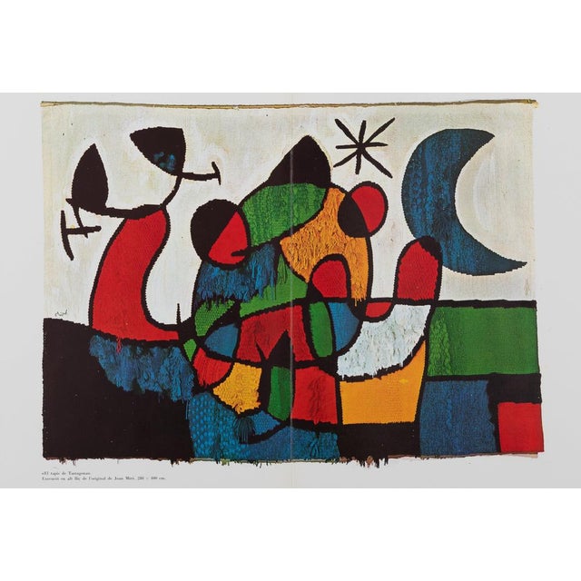 Joan Miró (1893-1983) Tarragona Rug XII Color lithograph On wove paper, 44 x 30 cm (approx. 17 x 12 inches) Published by...