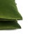 Moss Green Texture Velvet Pillow Cover - Dark Olive Green Stripe Velvet Square Cushion Case For Sale In Portland, OR - Image 6 of 6