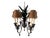 Late 20th Century Vintage Sculptural Tole Metal Six Arm Pineapple Chandelier For Sale - Image 5 of 9