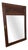 French Style Mirror in Carved Oak For Sale