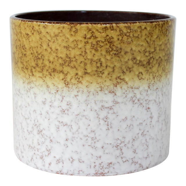 Vintage Marei Keramik West Germany Lava Glaze Planter For Sale