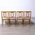 Louis XVI Chairs in Walnut, Italy, 1950s, Set of 4 For Sale - Image 13 of 16