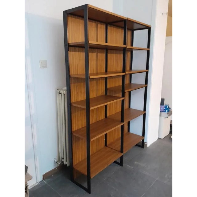 Vintage Bookcase by Pierre Guariche, 1960s For Sale - Image 6 of 11