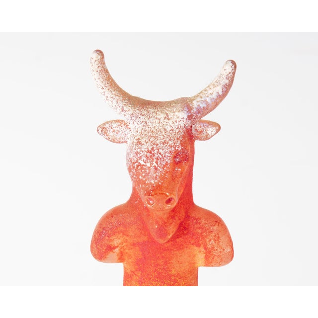 Late 20th Century Kjell Engman Kosta Boda Well Series Bull For Sale - Image 5 of 8