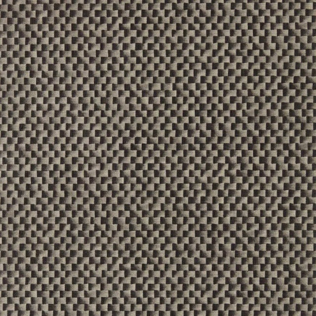 Harlequin Skiva Wallpaper in Black Earth - a Sample For Sale