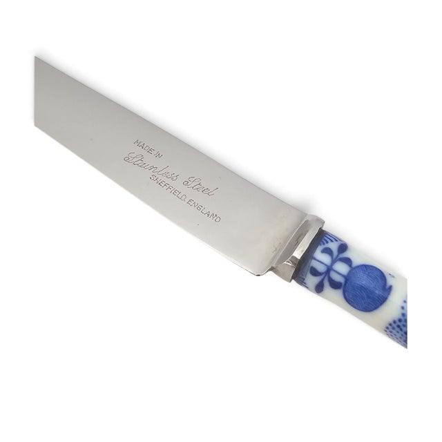 Mid-20th Century House of Prill Blue Onion Porcelain Flatware, 49 Pieces For Sale - Image 14 of 18