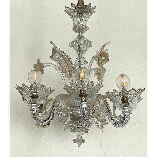 Murano Glass Chandelier from Made Murano Glass, 1950s For Sale - Image 6 of 16