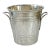 Antique French Art Deco Silver Plate Ice Bucket by St. Medard For Sale