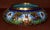 1980s Vintage Chinese Small Cloisonné Bowl With Floral Interior For Sale - Image 5 of 13