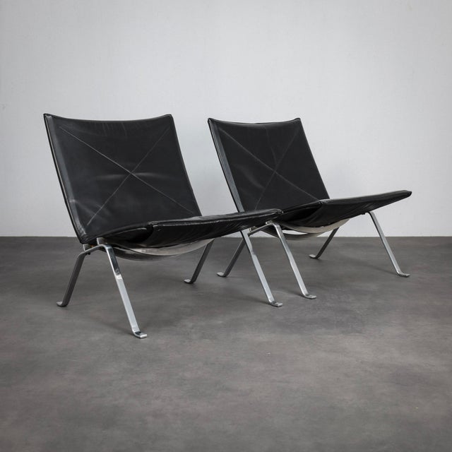 PK22 Chairs by Poul Kjaerholm for E. Kold Christensen, Denmark, 1958, Set of 2 For Sale - Image 11 of 11