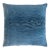 Kevin O'Brien Woodgrain Faux Bois Denim Cut Velvet 18" Pillow For Sale