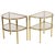 Hollywood Regency Side Tables in Chrome and Smoked Glass, 1970s, Set of 2 For Sale - Image 6 of 18