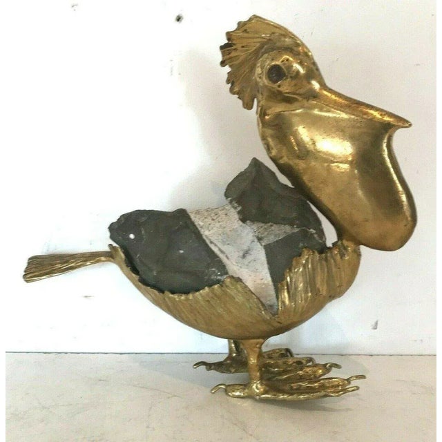 Bronze Pelican Sculpture Group For Sale - Image 3 of 8