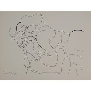 Henri Matisse, Femme au regard charmeur, Lithograph For Sale