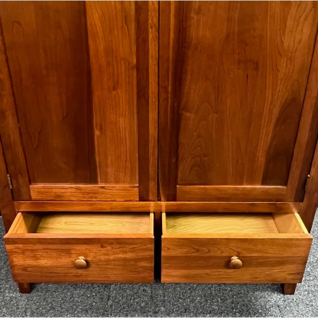 Ethan Allen American Impressions Cherry Armoire For Sale In New York - Image 6 of 10