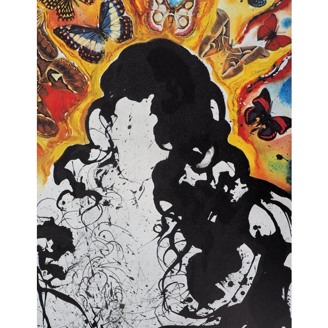 Salvador Dalí, Paris, 1969, Lithograph For Sale - Image 7 of 8