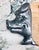 A striking and sculptural serving piece by Studio Nova in California, this pig shaped carving and serving board blends...