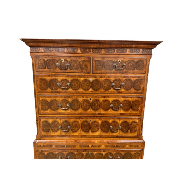 17th Century William Nd Mary English 8-Drawer Chest, Attributed For Sale In New York - Image 6 of 16