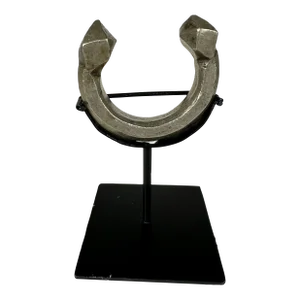 Mid 20th Century African Currency Bracelet on Custom Stand