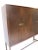 Mid-Century Modern Baker Styled Burl Wood 2 Pc. Mid Century Cabinet / Server For Sale - Image 3 of 13