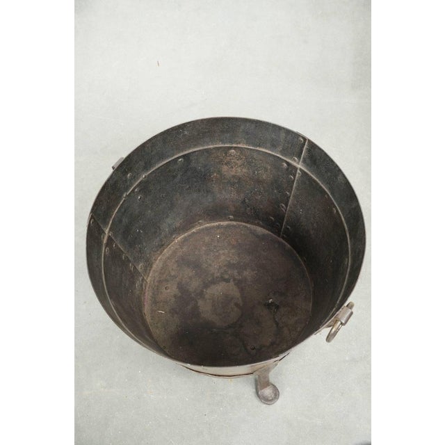 Copper Kettle for Firewood For Sale - Image 4 of 9