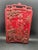 Antique Asian 3d Cinnabaresque Woman Wall Art