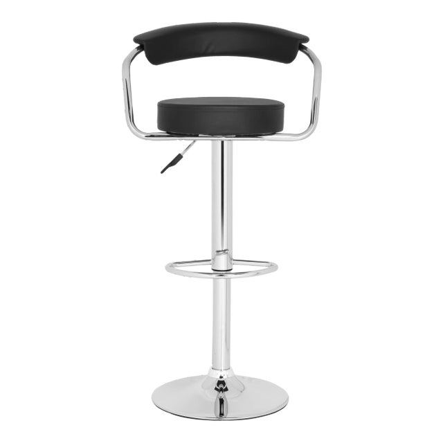 Ryan Swivel Barstool in Black For Sale