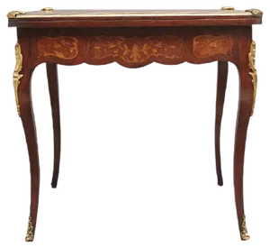 19th Century Kingwood Card Table