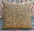 1980s Vintage Cork and Lamé Pillow For Sale - Image 5 of 5