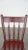 Vintage Dutch Farmers Side Chair in Burgundy Wood For Sale - Image 9 of 12
