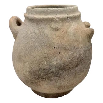 Antique Moroccan Terracotta Vessel For Sale