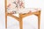 Vintage Mid Century Wood & Floral Fabric Side Chairs, 1950s For Sale - Image 12 of 12